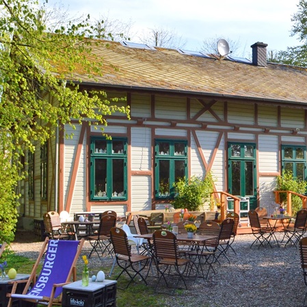 Hochdorfer Garten in Tating bei St. Peter-Ording, Nordseehalbinsel Eiderstedt