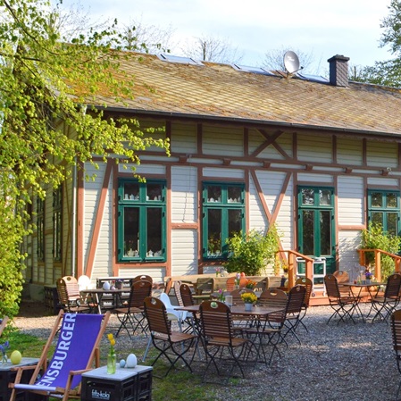 Hochdorfer Garten in Tating bei St. Peter-Ording, Nordseehalbinsel Eiderstedt